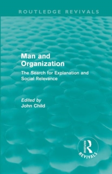 Man and Organization