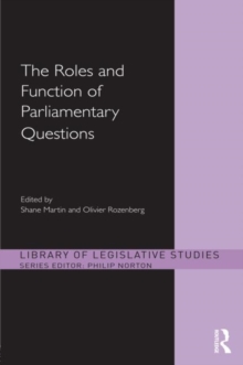 Roles and Function of Parliamentary Questions