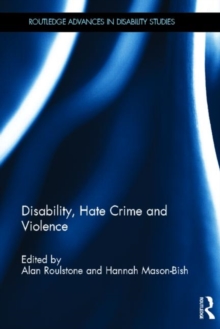 Image for Disability, hate crime and violence