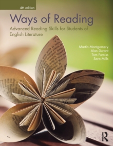 Image for Ways of reading  : advanced reading skills for students of English literature