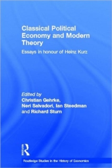 Image for Classical Political Economy and Modern Theory