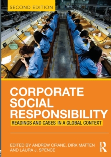 Image for Corporate social responsibility  : readings and cases in a global context