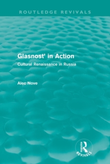 Image for Glasnost' in action  : cultural renaissance in Russia