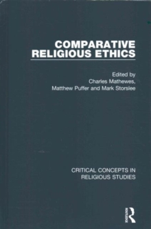 Image for Comparative religious ethics