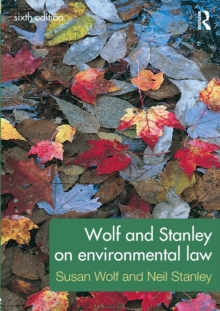 Image for Wolf and Stanley on environmental law