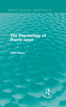 Psychology of Pierre Janet