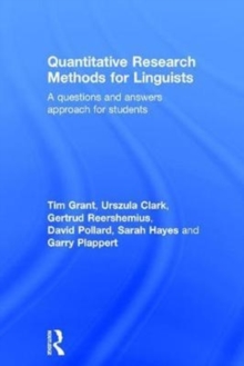Image for Quantitative research methods for linguistics  : a guide for students