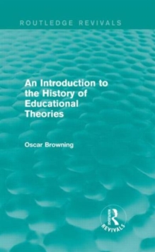 Introduction to the History of Educational Theories