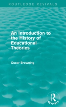 Introduction to the History of Educational Theories