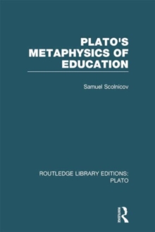 Image for Plato's metaphysics of education