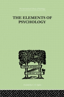 Elements Of Psychology