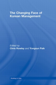 Image for The Changing Face of Korean Management