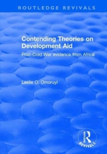 Image for Contending Theories on Development Aid