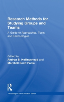 Image for Research methods for studying groups