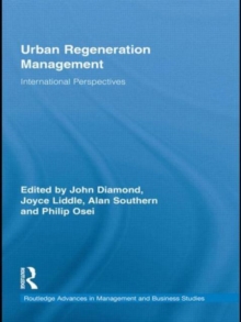 Image for Urban regeneration management  : international perspectives