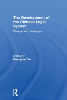 Image for The Development of the Chinese Legal System