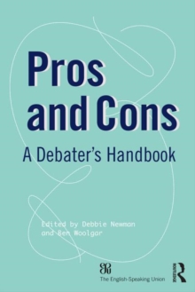 Image for Pros and cons  : a debater's handbook