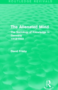 Image for The Alienated Mind (Routledge Revivals)