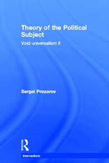 Theory of the Political Subject