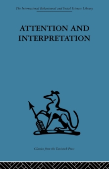 Image for Attention and Interpretation