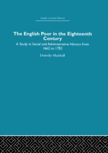 Image for The English Poor in the Eighteenth Century