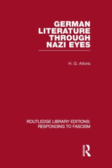 German Literature Through Nazi Eyes