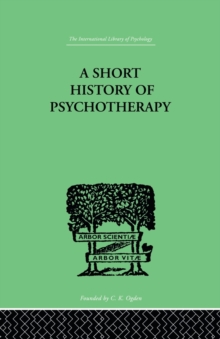 Short History Of Psychotherapy