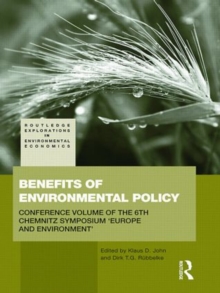 Image for Benefits of Environmental Policy