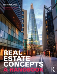 Image for Real estate concepts  : a handbook