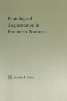 Image for Phonological Augmentation in Prominent Positions
