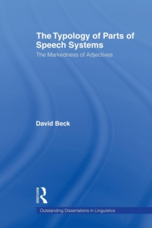 Typology of Parts of Speech Systems