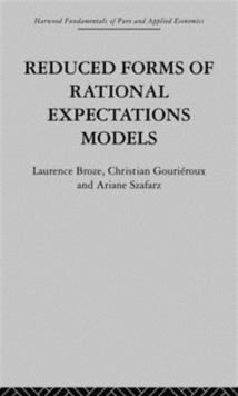 Image for Reduced Forms of Rational Expectations Models