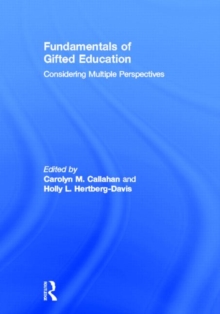 Image for Fundamentals of Gifted Education
