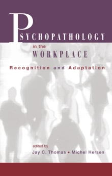 Image for Psychopathology in the Workplace