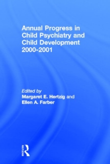 Annual Progress in Child Psychiatry and Child Development 2000-2001