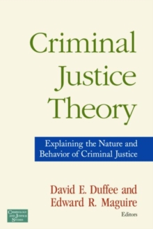Image for Criminal Justice Theory