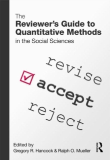 Image for The reviewer's guide to quantitative methods in the social sciences