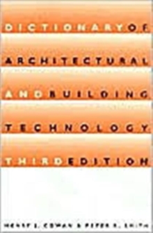Image for Dictionary of Architectural and Building Technology