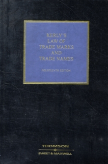 Image for Kerly's Law of Trade Marks and Trade Names