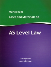 Image for Cases and Materials for AS Level Law
