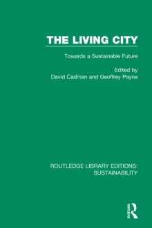 Image for The living city: towards a sustainable future