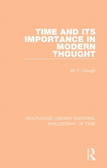 Image for Time and its importance in modern thought