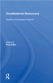 Image for Constitutional Democracy: Essays In Comparative Politics