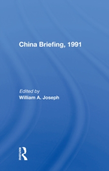 Image for China briefing, 1991