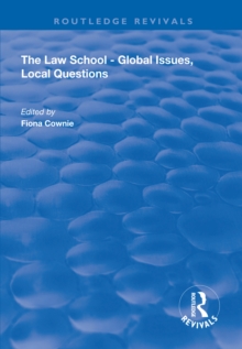 Image for Law School - Global Issues, Local Questions