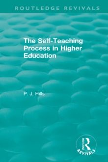 Image for The self-teaching process in higher education