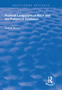 Image for Political Languages of Race and the Politics of Exclusion