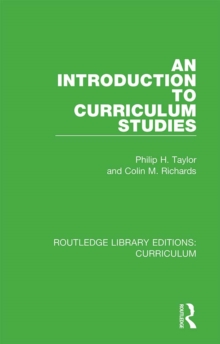 Image for An introduction to curriculum studies