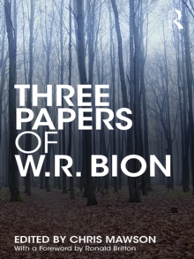 Image for Three papers of W.R. Bion