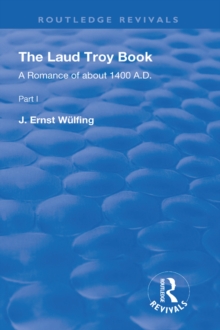 Image for The Laud Troy book: a romance of about 1400 A.D.